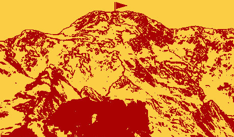 Pobeda Peak 7439 m.